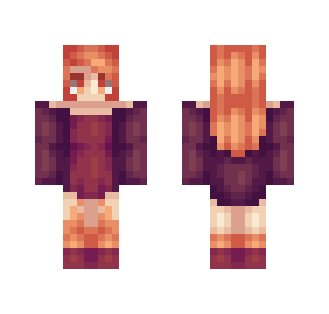 ◊€∆†◊ | Purple Flame - Female Minecraft Skins - image 2