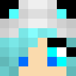 Blue Girl (goes with wounded girl) - Girl Minecraft Skins - image 3