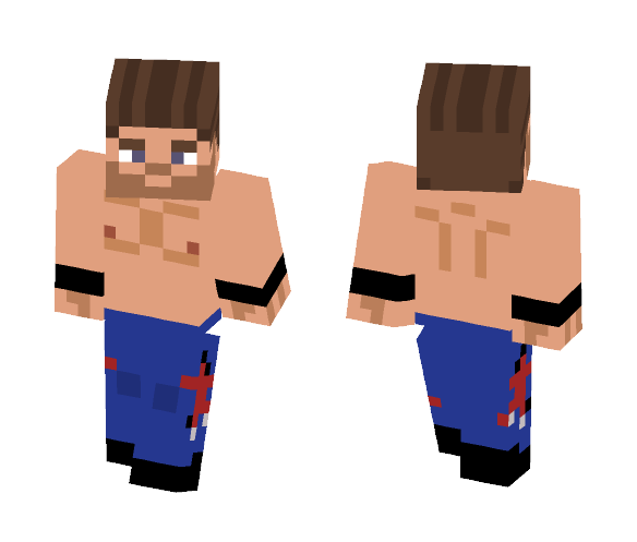 Chris Benoit (Last match attire) - Male Minecraft Skins - image 1