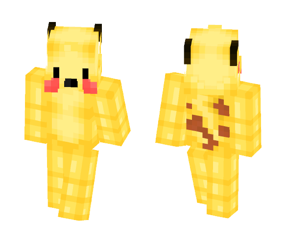 pikachu - Male Minecraft Skins - image 1