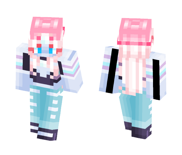 New Opal Outfit - Female Minecraft Skins - image 1