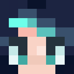 blueeeeee - Female Minecraft Skins - image 3