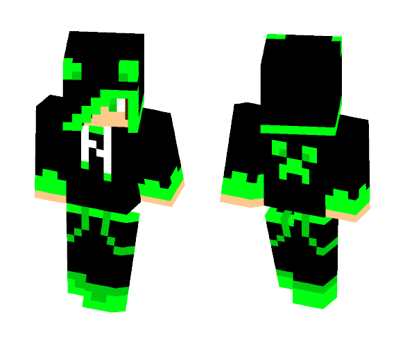 Male Creeper - Male Minecraft Skins - image 1