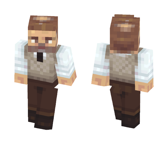 Sweater Vest - Male Minecraft Skins - image 1