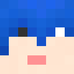 Blue Hair Man - Male Minecraft Skins - image 3