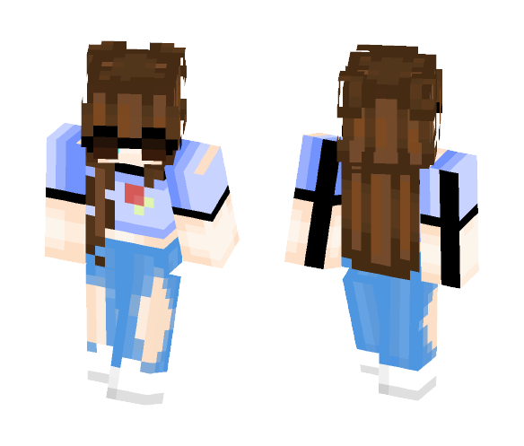 Stressed Out ¬w¬ - Female Minecraft Skins - image 1