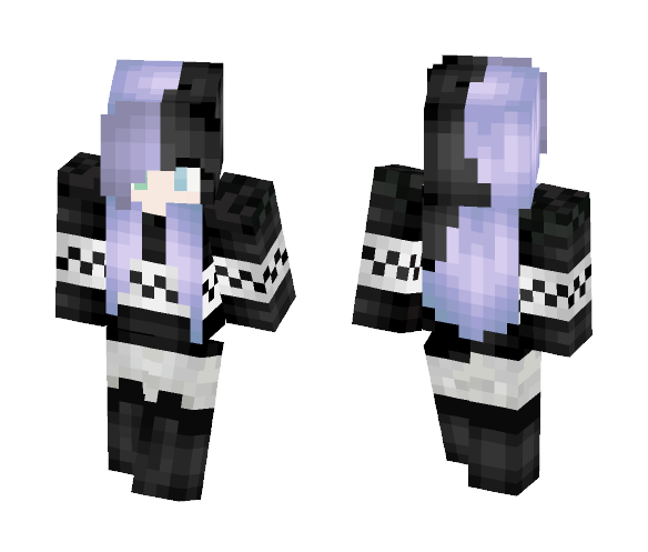 cool wing girl minecraft skin