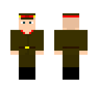 Soviet Red Army Officer-1939-1941 - Male Minecraft Skins - image 2