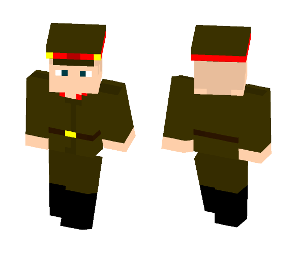 Soviet Red Army Officer-1939-1941 - Male Minecraft Skins - image 1