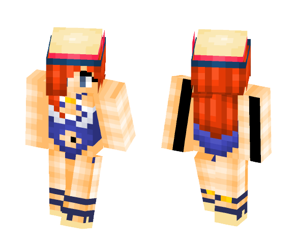 Miss Fortune Pool Party (LoL) - Female Minecraft Skins - image 1