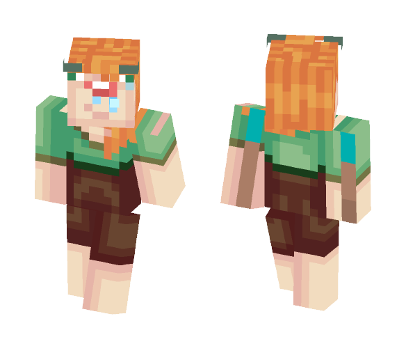 [Thinkingz] - Alex Fail? - Female Minecraft Skins - image 1