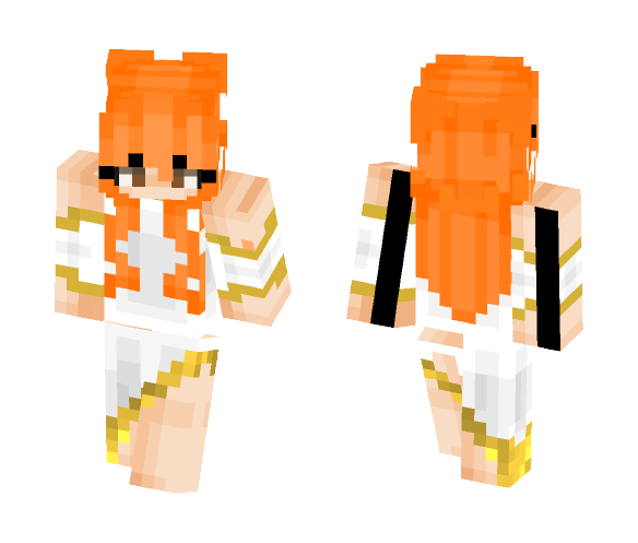 Orange Angels - Female Minecraft Skins - image 1