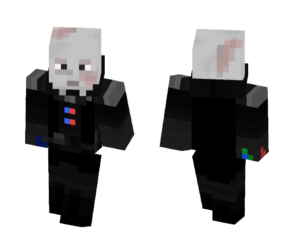 Damaged Darth Vader - Male Minecraft Skins - image 1
