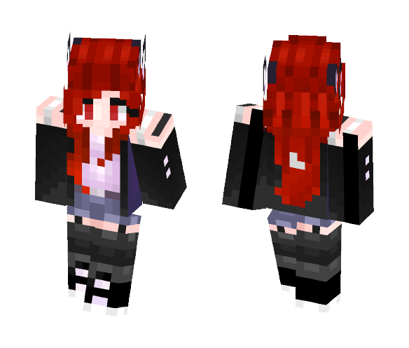 Evil Aria - Female Minecraft Skins - image 1