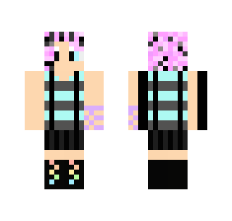 ???????????? Pastel Goth Girl - Girl Minecraft Skins - image 2