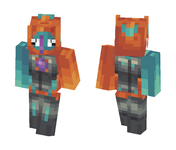 | Deoxys Speed Form | - Interchangeable Minecraft Skins - image 1