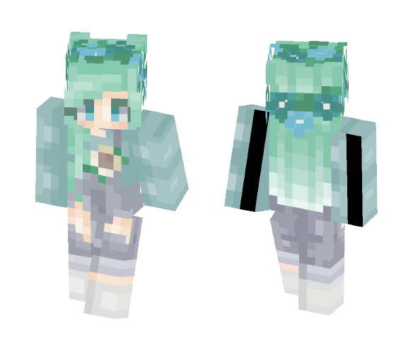 Emerald Dream ~ 1 YEAR ON PMC WOOO - Female Minecraft Skins - image 1