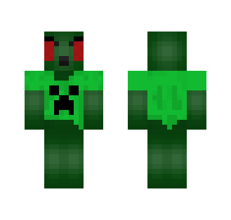 Creeper Fan...but it's Alien - Interchangeable Minecraft Skins - image 2