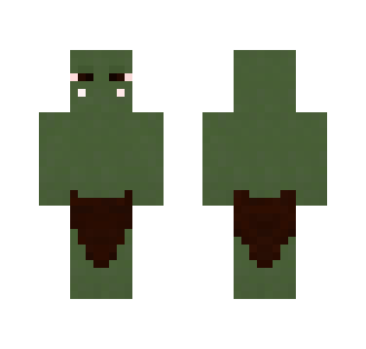 Buff Green Orc - Male Minecraft Skins - image 2
