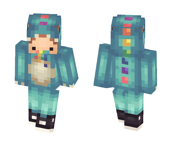 Dino onesie - Male Minecraft Skins - image 1