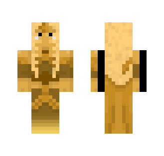 Gold Diamond - Female Minecraft Skins - image 2