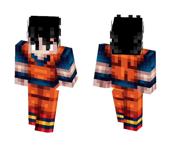 Gohan (Future) - Male Minecraft Skins - image 1
