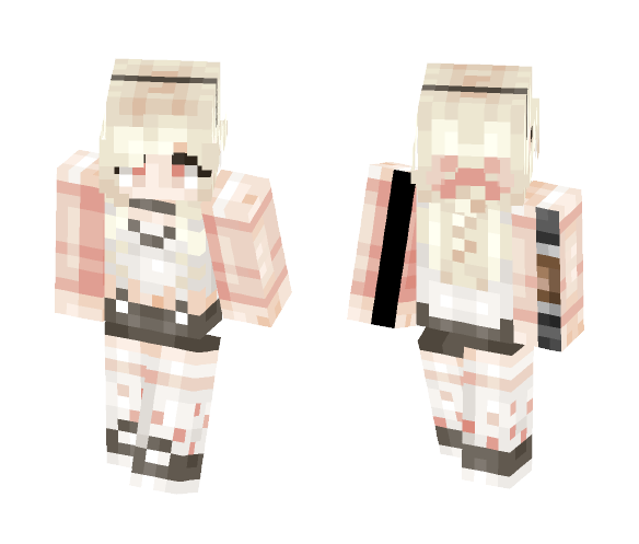 Peach Cutie - Female Minecraft Skins - image 1
