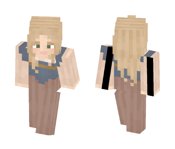 Peasant Maid - Female Minecraft Skins - image 1