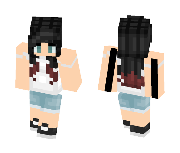 Cute summer clothes - Female Minecraft Skins - image 1