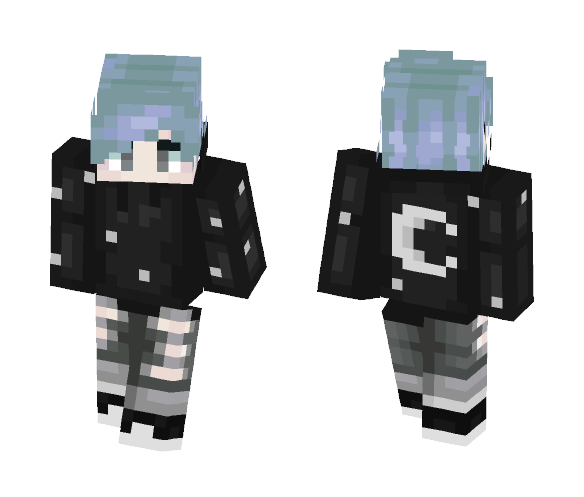 ♡ The Night Left Me Alone ♡ - Male Minecraft Skins - image 1