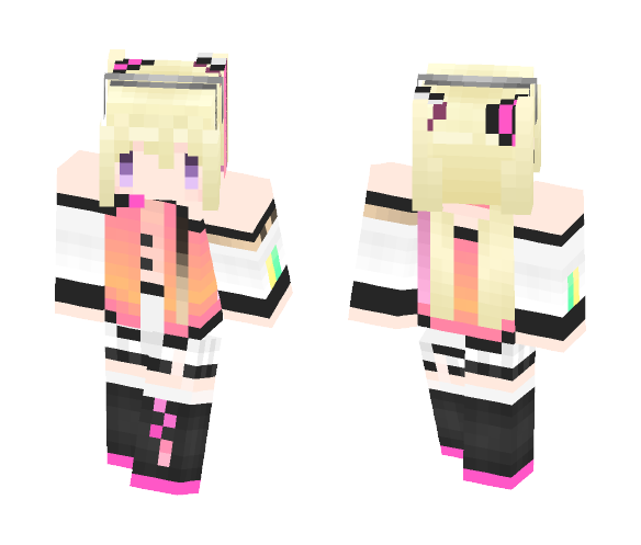 【Hatsune miku】Star Voice AS - Female Minecraft Skins - image 1