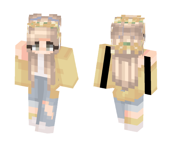 Summer alex skin - Female Minecraft Skins - image 1