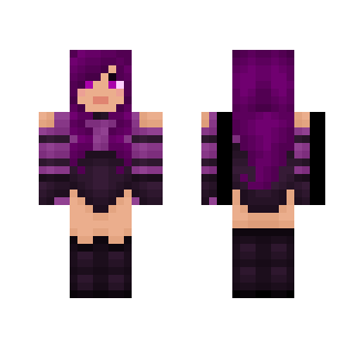 Ender girl - Girl Minecraft Skins - image 2