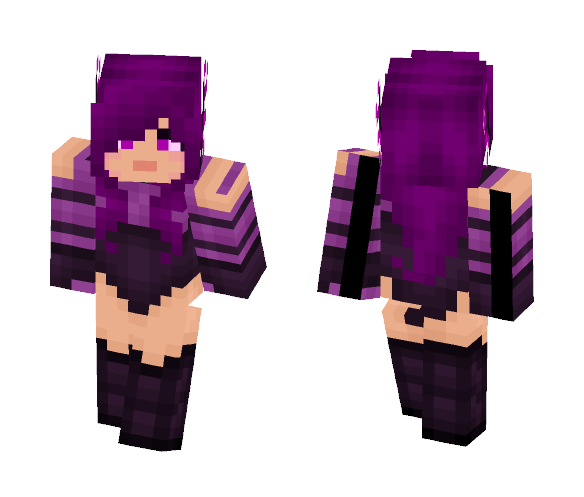 Ender girl - Girl Minecraft Skins - image 1