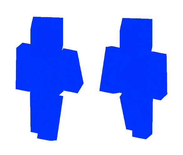 Blank Blue Guy - Interchangeable Minecraft Skins - image 1
