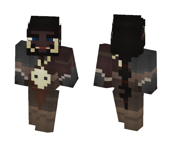 Orcish Brute [LoTC] [✗] - Male Minecraft Skins - image 1