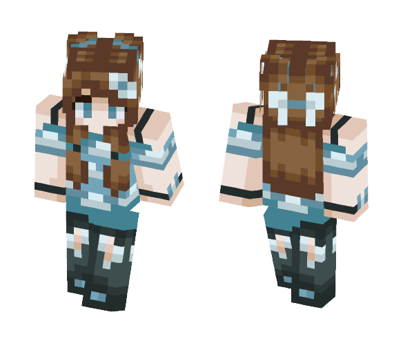 ♦ Head In The Clouds ♦ - Female Minecraft Skins - image 1