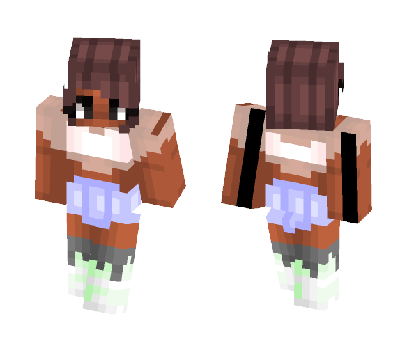 Pastel Squid - Female Minecraft Skins - image 1