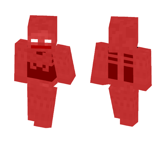 Red Skelly (REQUEST) - Interchangeable Minecraft Skins - image 1