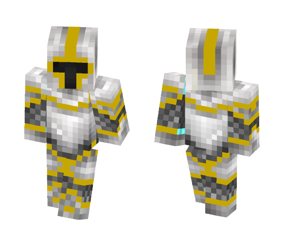 Gold Knight - Male Minecraft Skins - image 1