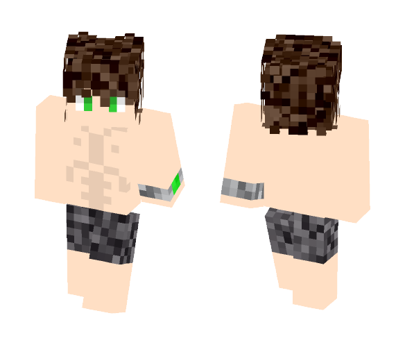Ben 10 Swimming Outfit - Male Minecraft Skins - image 1