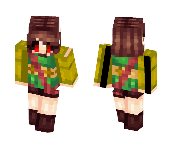 Chara (Ghastly) - Male Minecraft Skins - image 1