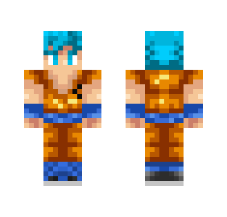 Goku (SSGSS) - Male Minecraft Skins - image 2