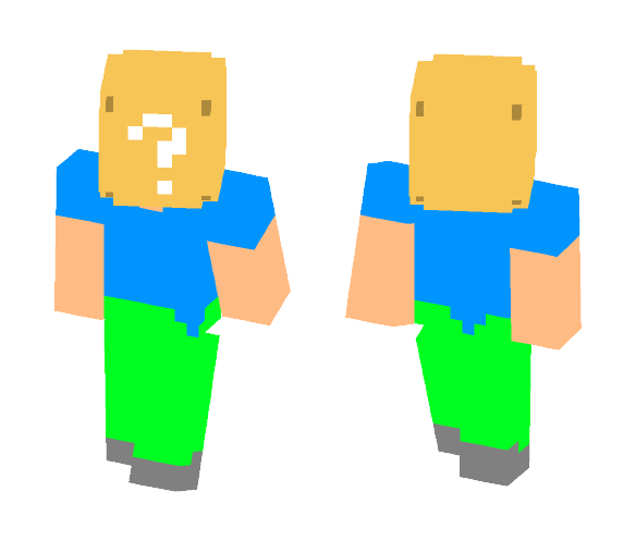Question Block Head - Male Minecraft Skins - image 1