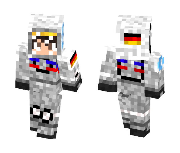 Minecrafter in Moonsuit - Male Minecraft Skins - image 1