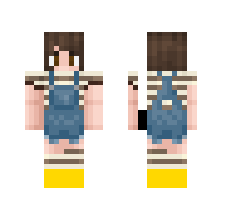 Buns x Overalls - tumblr? - Female Minecraft Skins - image 2