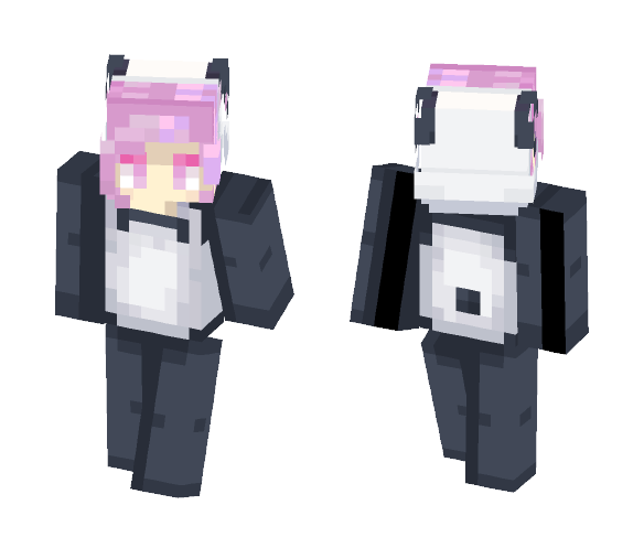Manly Panda - Male Minecraft Skins - image 1