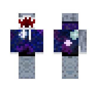 Galaxy Shark - Male Minecraft Skins - image 2