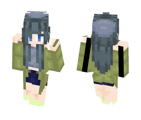 because it fits my head. - Female Minecraft Skins - image 1