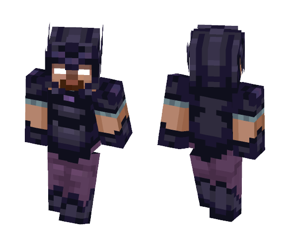 Armored Herobrine - Herobrine Minecraft Skins - image 1